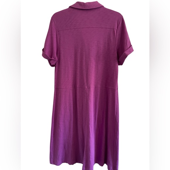 Soft Surroundings Filipa Shirtdress Light Fushia Size Medium - Picture 3 of 8